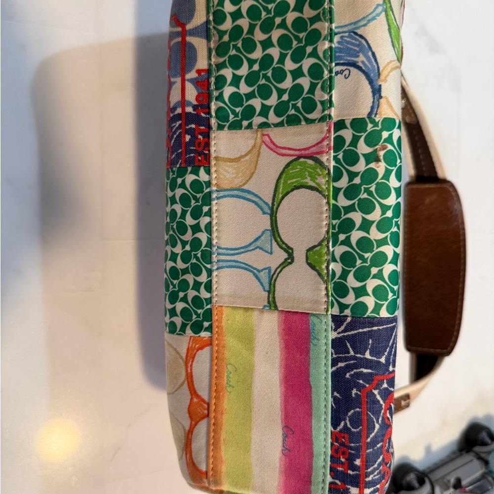 Coach Patchwork purse - image 11